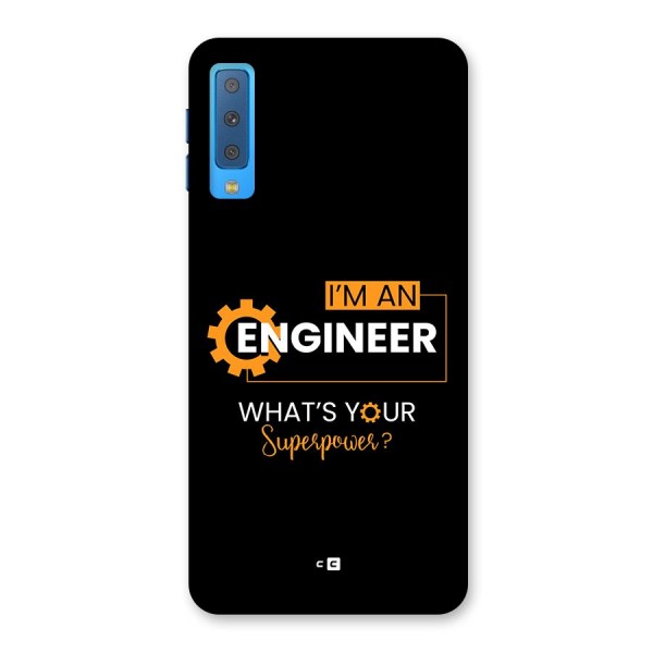 Engineer Superpower Back Case for Galaxy A7 (2018)