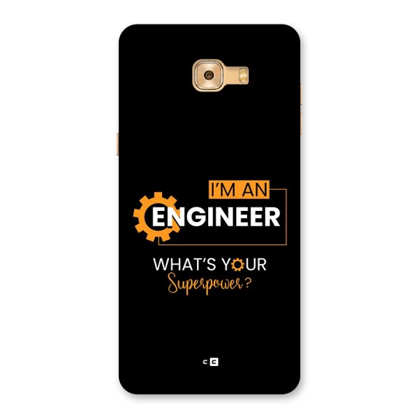 Engineer Superpower Back Case for Galaxy C9 Pro