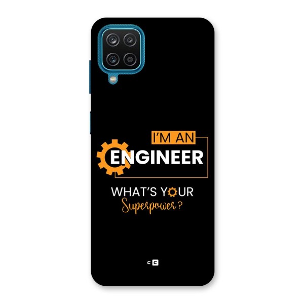 Engineer Superpower Back Case for Galaxy F12