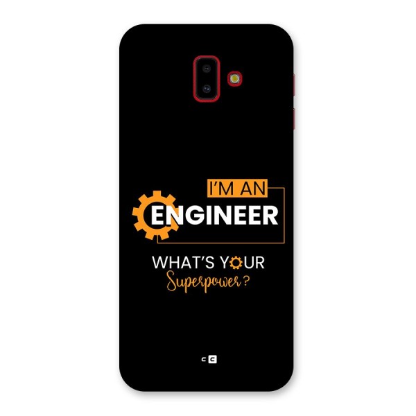 Engineer Superpower Back Case for Galaxy J6 Plus