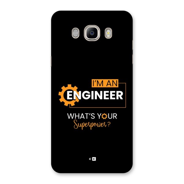 Engineer Superpower Back Case for Galaxy On8