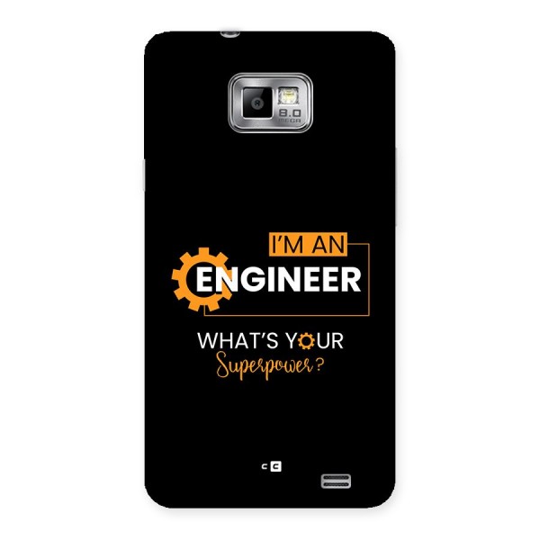 Engineer Superpower Back Case for Galaxy S2