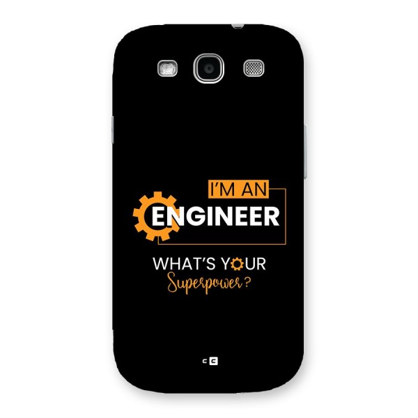 Engineer Superpower Back Case for Galaxy S3