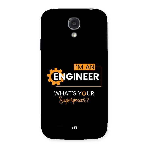 Engineer Superpower Back Case for Galaxy S4