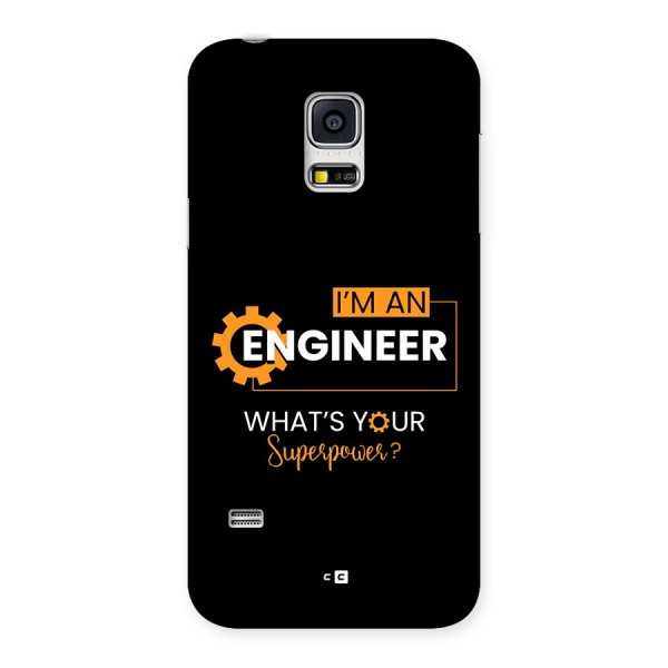 Engineer Superpower Back Case for Galaxy S5 Mini