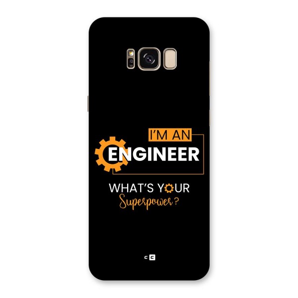 Engineer Superpower Back Case for Galaxy S8 Plus