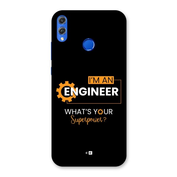 Engineer Superpower Back Case for Honor 8X
