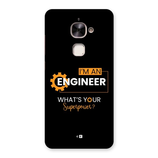 Engineer Superpower Back Case for Le 2