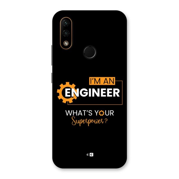 Engineer Superpower Back Case for Lenovo A6 Note