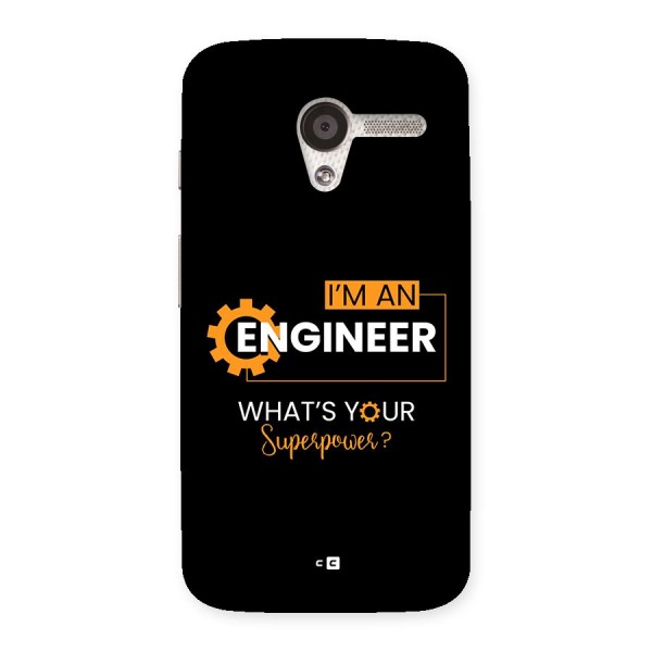 Engineer Superpower Back Case for Moto X