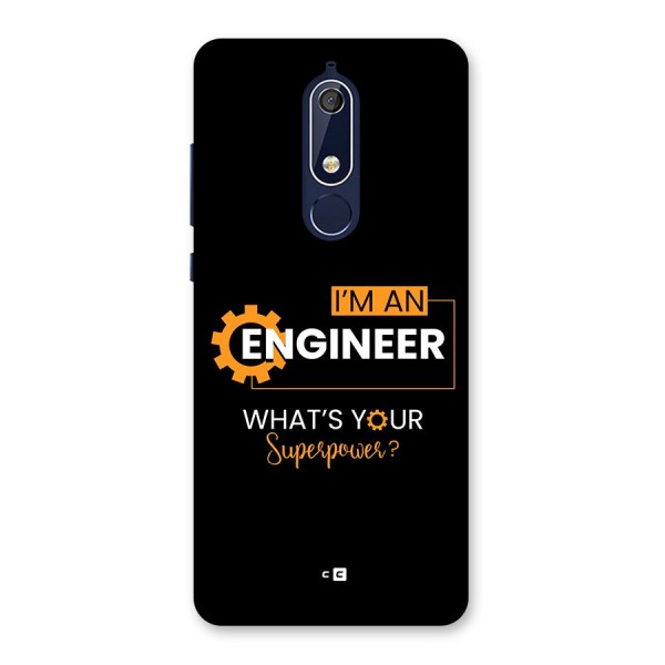 Engineer Superpower Back Case for Nokia 5.1