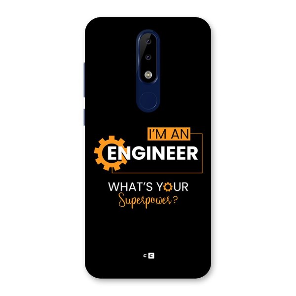 Engineer Superpower Back Case for Nokia 5.1 Plus