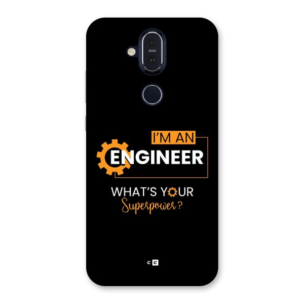 Engineer Superpower Back Case for Nokia 8.1