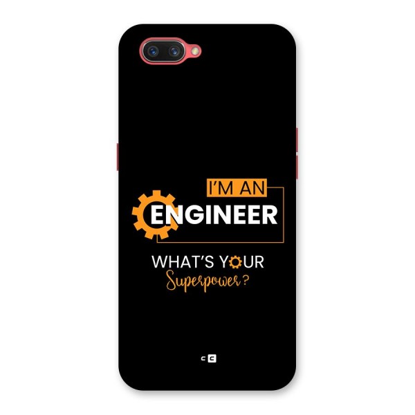 Engineer Superpower Back Case for Oppo A3s