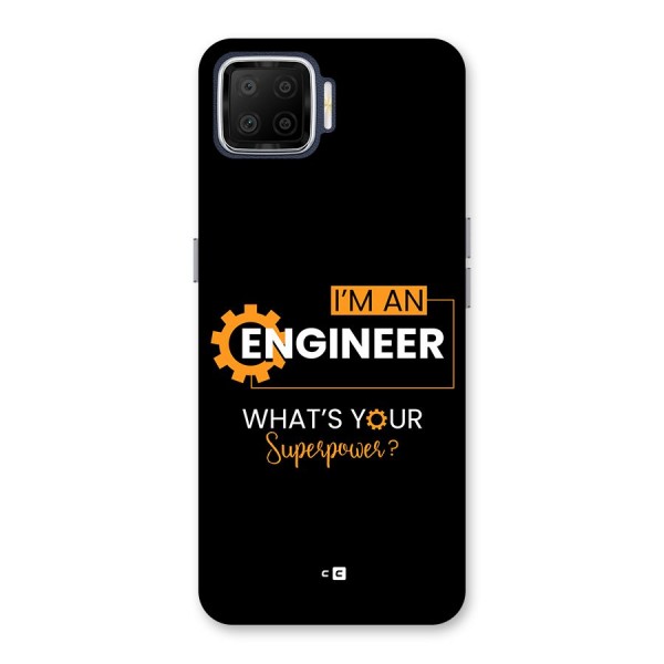 Engineer Superpower Back Case for Oppo F17