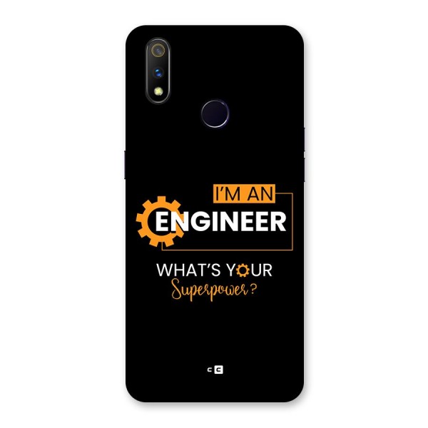 Engineer Superpower Back Case for Realme 3 Pro