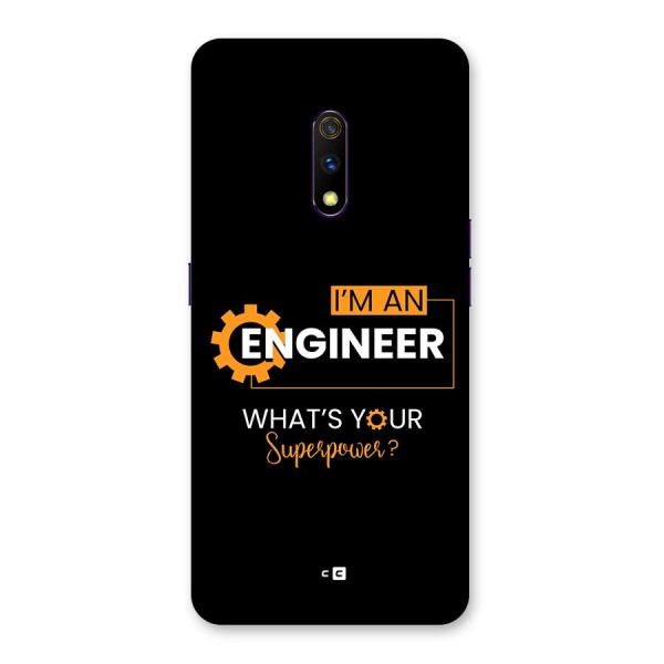 Engineer Superpower Back Case for Realme X