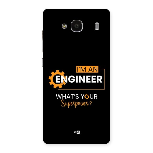 Engineer Superpower Back Case for Redmi 2s