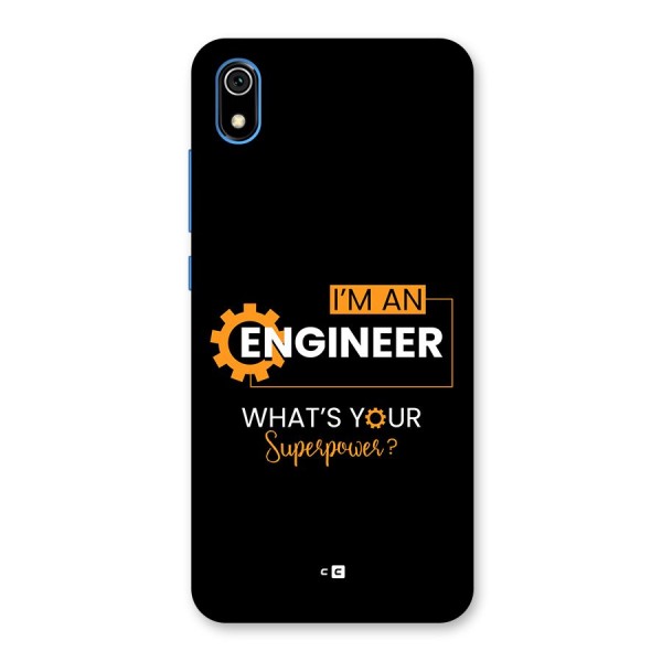 Engineer Superpower Back Case for Redmi 7A