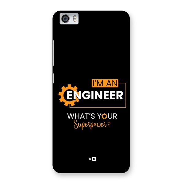 Engineer Superpower Back Case for Redmi Mi 5