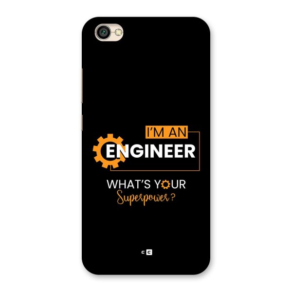 Engineer Superpower Back Case for Redmi Y1 Lite