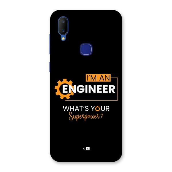 Engineer Superpower Back Case for Vivo V11