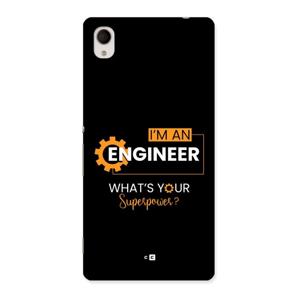 Engineer Superpower Back Case for Xperia M4 Aqua