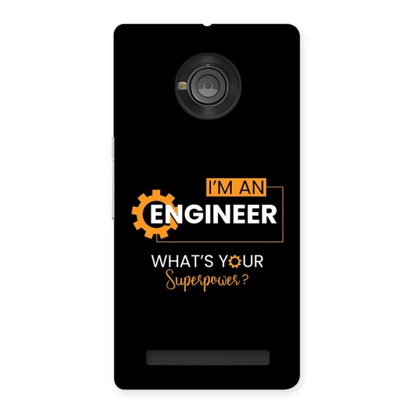 Engineer Superpower Back Case for Yuphoria