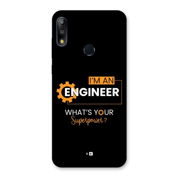 Engineer Superpower Back Case for Zenfone Max Pro M2