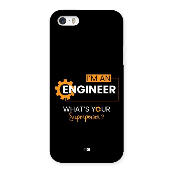 Engineer Superpower Back Case for iPhone 5 5s