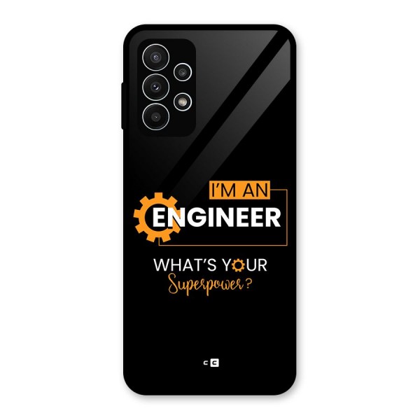 Engineer Superpower Glass Back Case for Galaxy A23