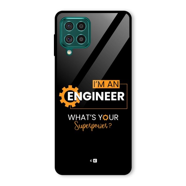 Engineer Superpower Glass Back Case for Galaxy F62