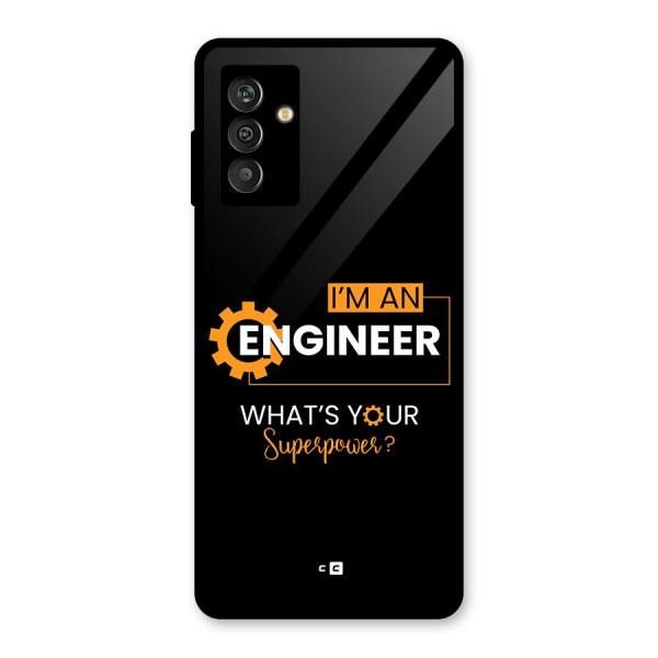 Engineer Superpower Glass Back Case for Galaxy M13