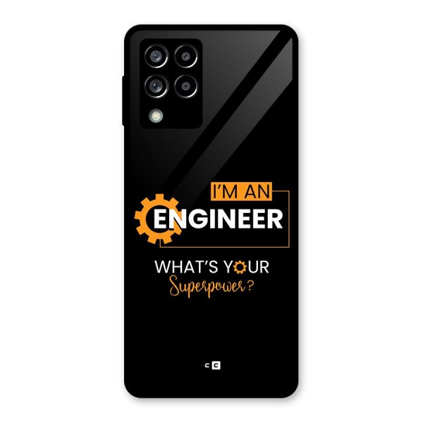 Engineer Superpower Glass Back Case for Galaxy M53 5G