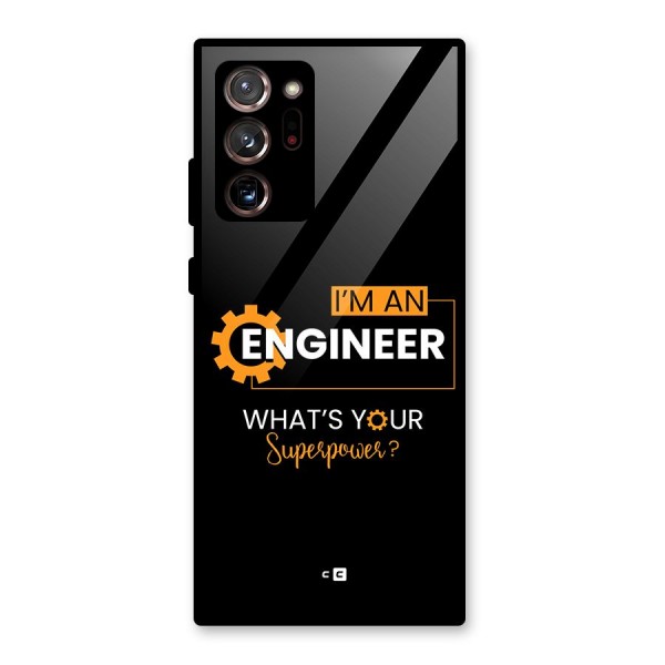 Engineer Superpower Glass Back Case for Galaxy Note 20 Ultra