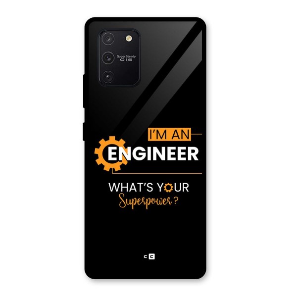 Engineer Superpower Glass Back Case for Galaxy S10 Lite