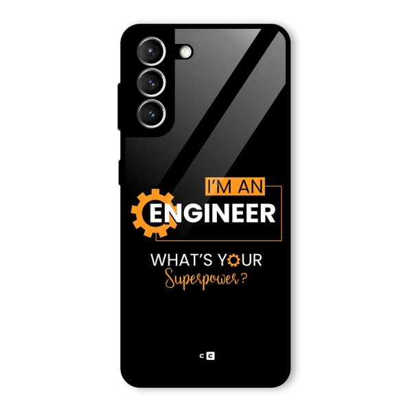 Engineer Superpower Glass Back Case for Galaxy S21 5G