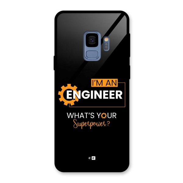 Engineer Superpower Glass Back Case for Galaxy S9