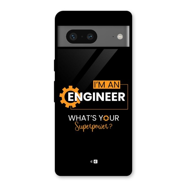 Engineer Superpower Glass Back Case for Google Pixel 7