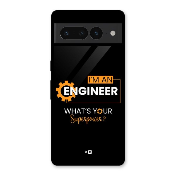 Engineer Superpower Glass Back Case for Google Pixel 7 Pro