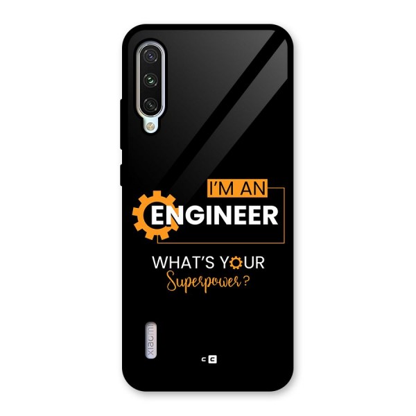 Engineer Superpower Glass Back Case for Mi A3