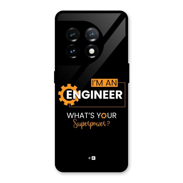 Engineer Superpower Glass Back Case for OnePlus 11
