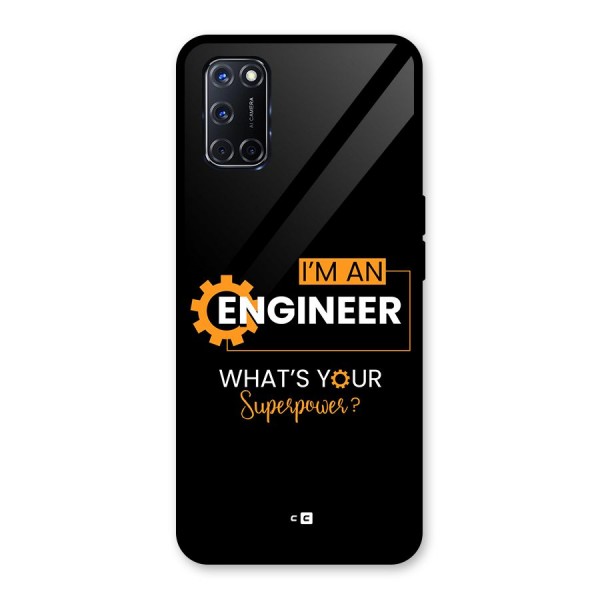 Engineer Superpower Glass Back Case for Oppo A52