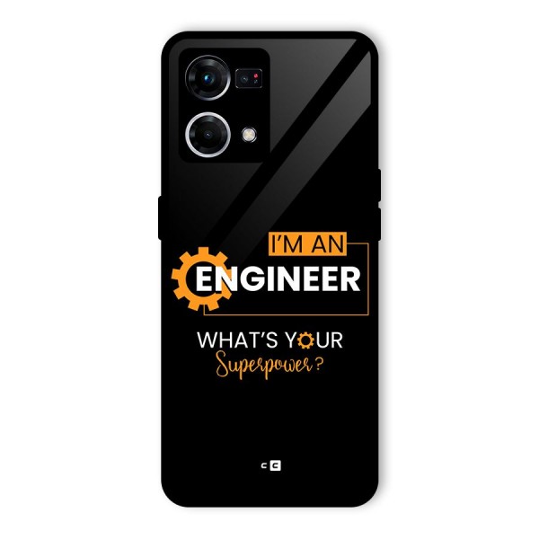 Engineer Superpower Glass Back Case for Oppo F21 Pro 4G