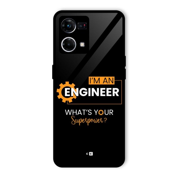 Engineer Superpower Glass Back Case for Oppo F21s Pro 4G