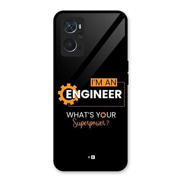 Engineer Superpower Glass Back Case for Oppo K10 4G