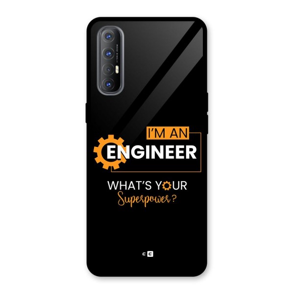 Engineer Superpower Glass Back Case for Oppo Reno3 Pro