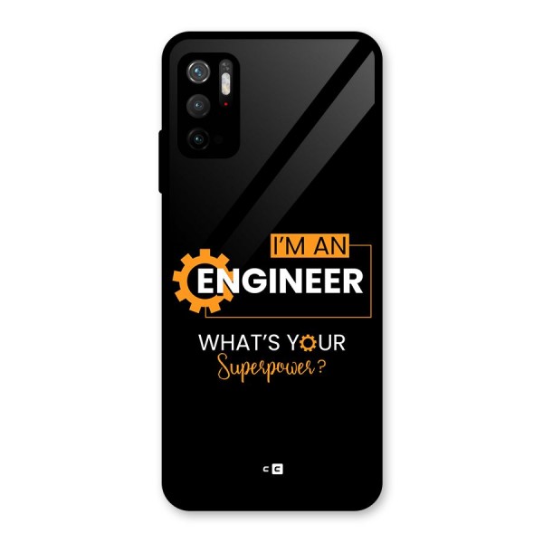 Engineer Superpower Glass Back Case for Poco M3 Pro 5G