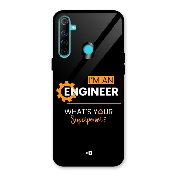 Engineer Superpower Glass Back Case for Realme 5s