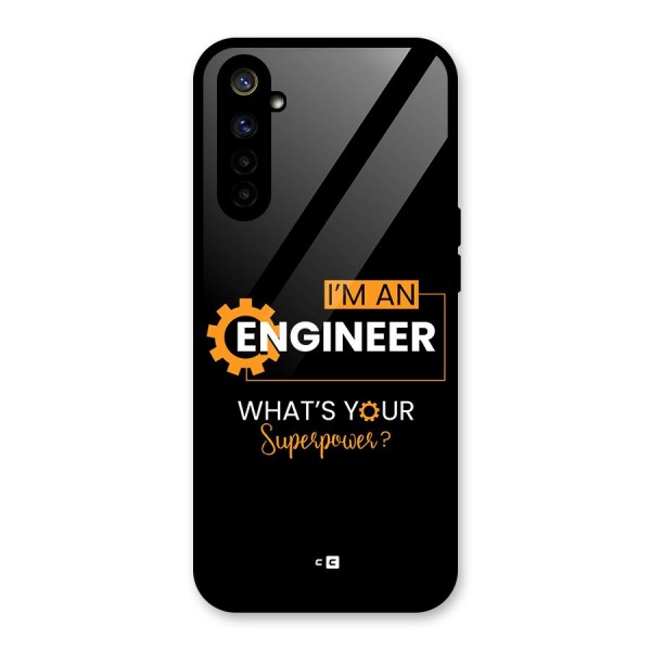 Engineer Superpower Glass Back Case for Realme 6i